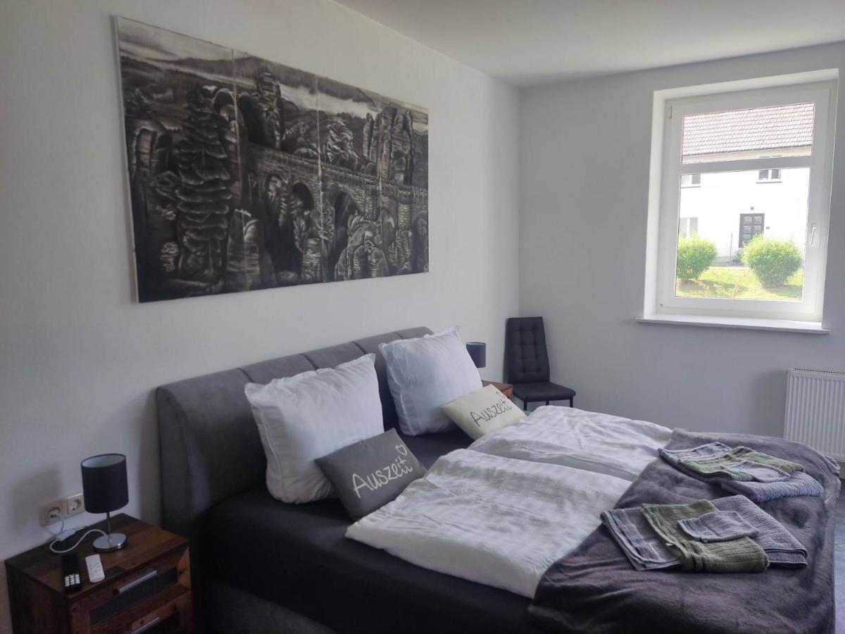 Ferienwohnung Am Hofladen Hellendorf - Saechsische Schweiz Bad Gottleuba 외부 사진